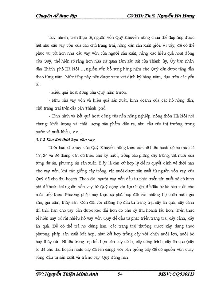 image for page Tìm hiểu và đánh giá hoạt động của Quỹ Khuyến nông Thành phố Hà Nội giai đoạn 2013-2015