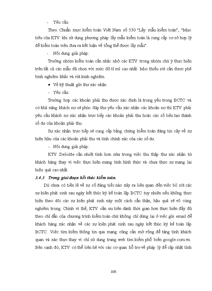 image for page Kiểm toán khoản mục công nợ phải thu khách hàng trong kiểm toán BCTC do Công ty Trách nhiệm hữu hạn Deloitte Việt Nam thực hiện
