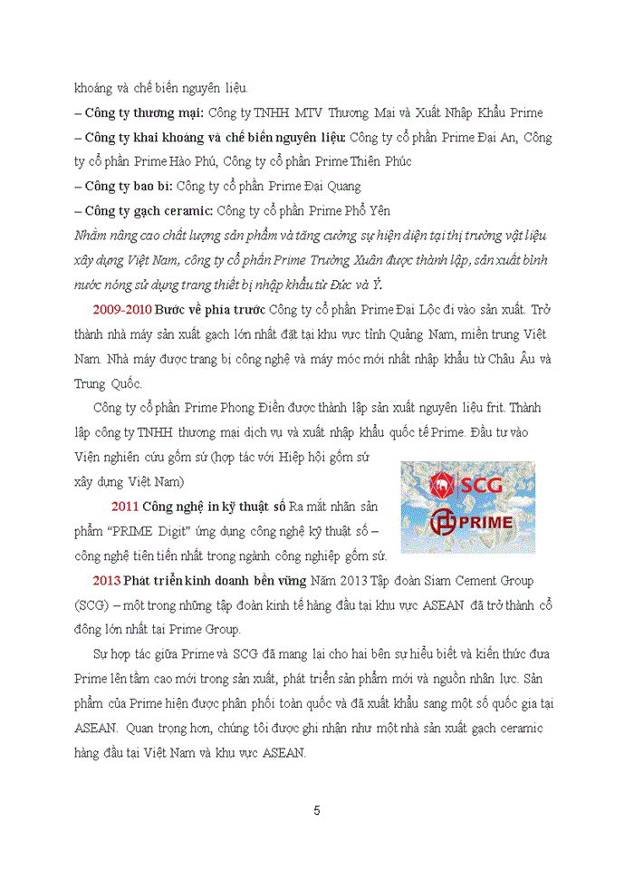 image for page Đẩy mạnh hoạt động tiêu thụ sản phẩm gạch men Ceramic cho Công ty Trách nhiệm hữu hạn một thành viên thương mại và xuất nhập khẩu Prime