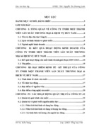 Báo cáo CÔNG TY Trách nhiệm hữu hạn MỘT THÀNH VIÊN SẢN XUẤT THƯƠNG MẠI DỊCH VỤ HUY NAM