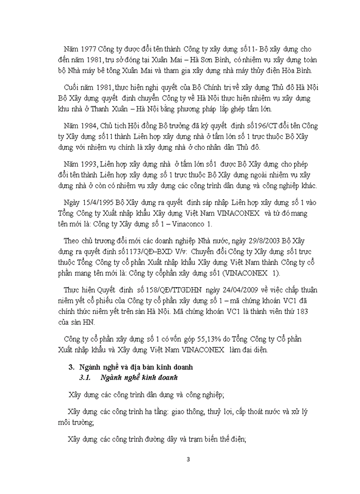 image for page Báo cáo CÔNG TY CỔ PHẦN XÂY DỰNG SỐ 1