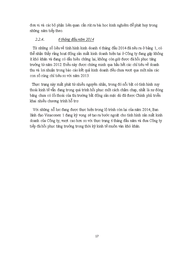 image for page Báo cáo CÔNG TY CỔ PHẦN XÂY DỰNG SỐ 1