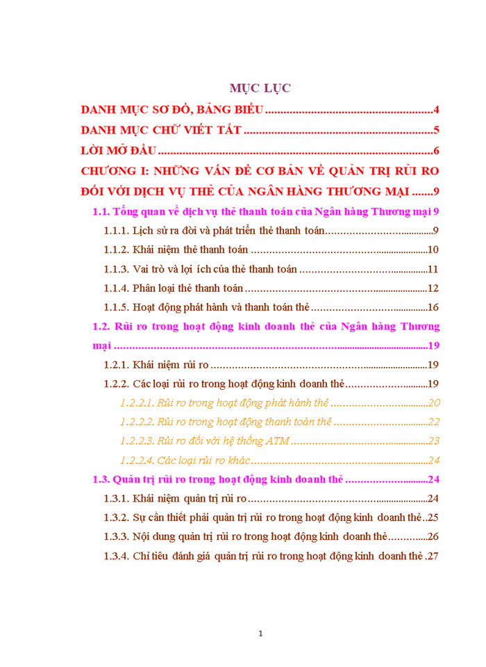 image for page Quản trị rủi ro trong hoạt động kinh doanh thẻ tín dụng tại Ngân hàng TMCổ phần Ngoại Thương Việt Nam Sở Giao Dịch