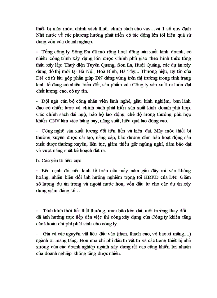 image for page Báo cáo xây Dựng Doanh nghiệp lựa chọn công ty cổ phần Sông Đà 7