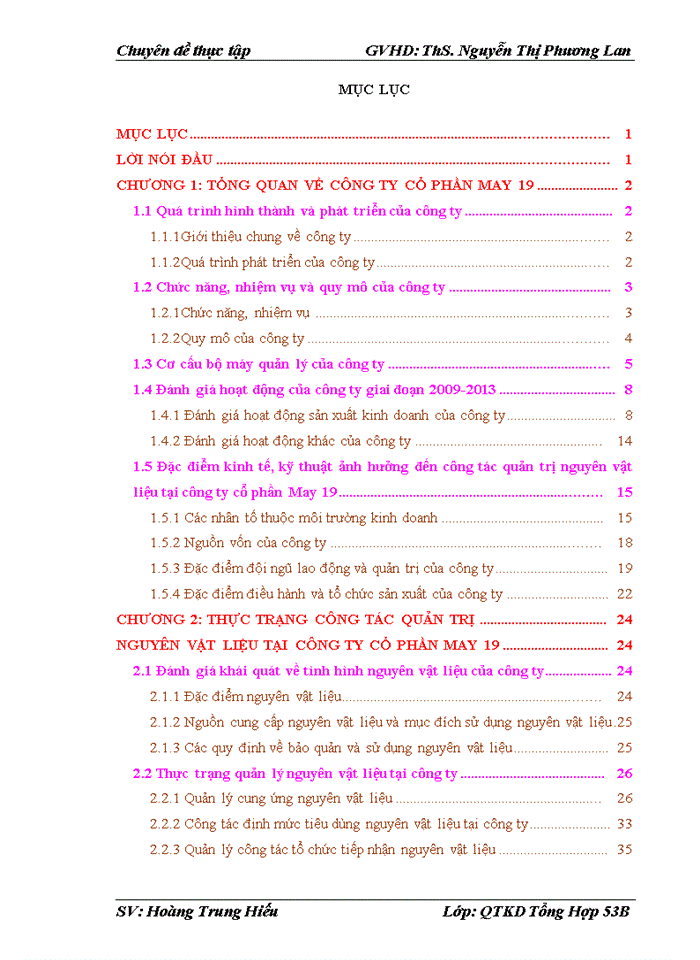 image for page Hoàn thiện công tác quản trị nguyên vật liệu tại công ty cổ phần May 19