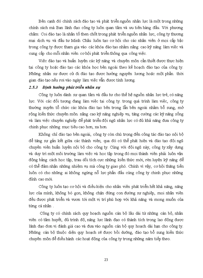 image for page Báo cáo CÔNG TY Trách nhiệm hữu hạn THƯƠNG MẠI DỊCH VỤ VÀ ĐẦU TƯ MINH CHÂU