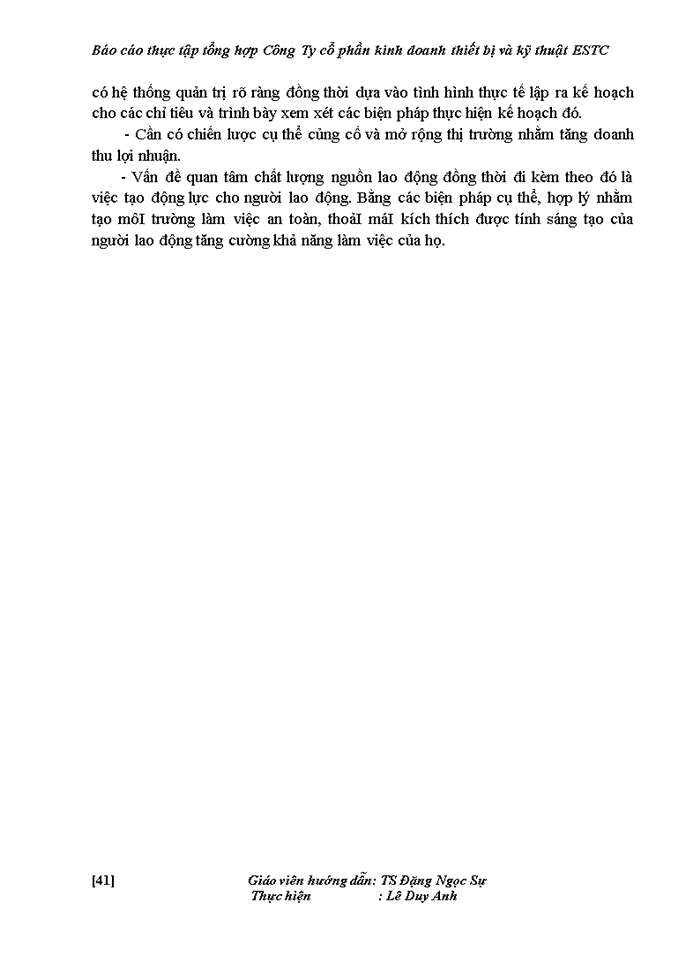 image for page Báo cáo thực tập tổng hợp Công Ty cổ phần kinh doanh thiết bị và kỹ thuật ESTC