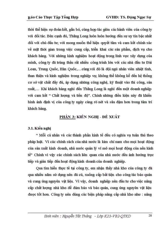 image for page Báo cáo TÌNH HÌNH HOẠT ĐỘNG KINH DOANH CỦA CÔNG TY Trách nhiệm hữu hạn TVN THĂNG LONG