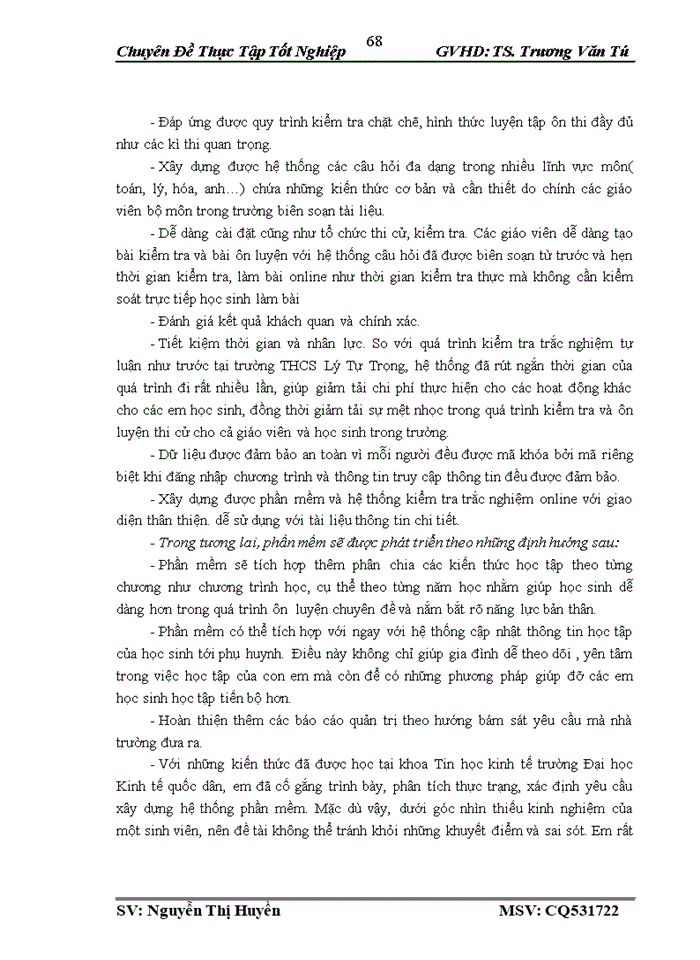 image for page Phân tích và phát triển hệ thống quản trị kiểm tra trắc nghiệm online tại trường THCS Lý Tự Trọng TP Cẩm Phả tỉnh Quảng Ninh