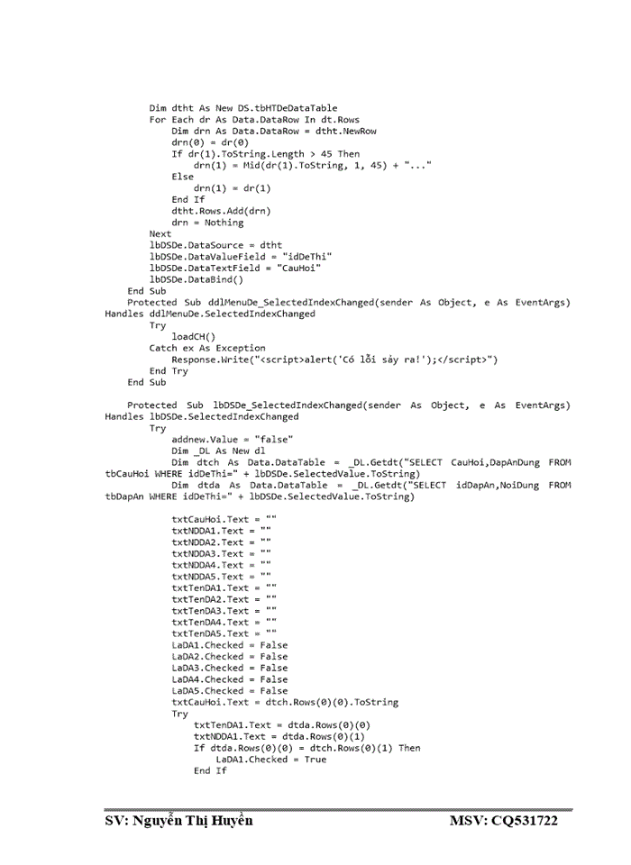 image for page Phân tích và phát triển hệ thống quản trị kiểm tra trắc nghiệm online tại trường THCS Lý Tự Trọng TP Cẩm Phả tỉnh Quảng Ninh