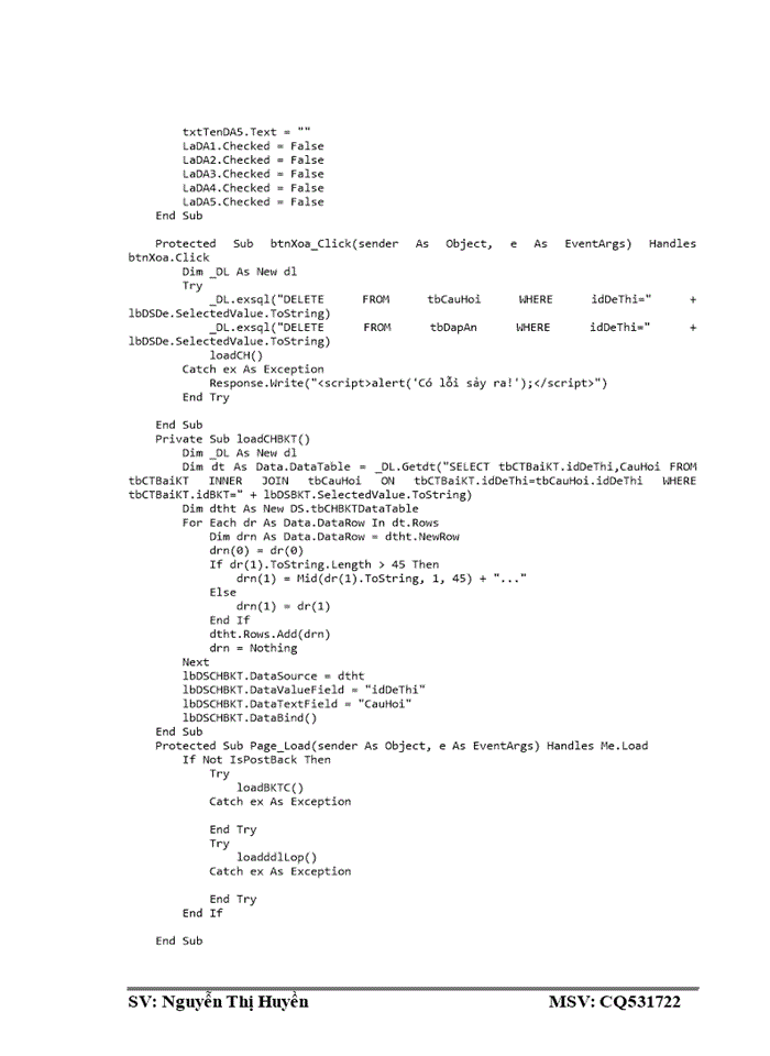 image for page Phân tích và phát triển hệ thống quản trị kiểm tra trắc nghiệm online tại trường THCS Lý Tự Trọng TP Cẩm Phả tỉnh Quảng Ninh
