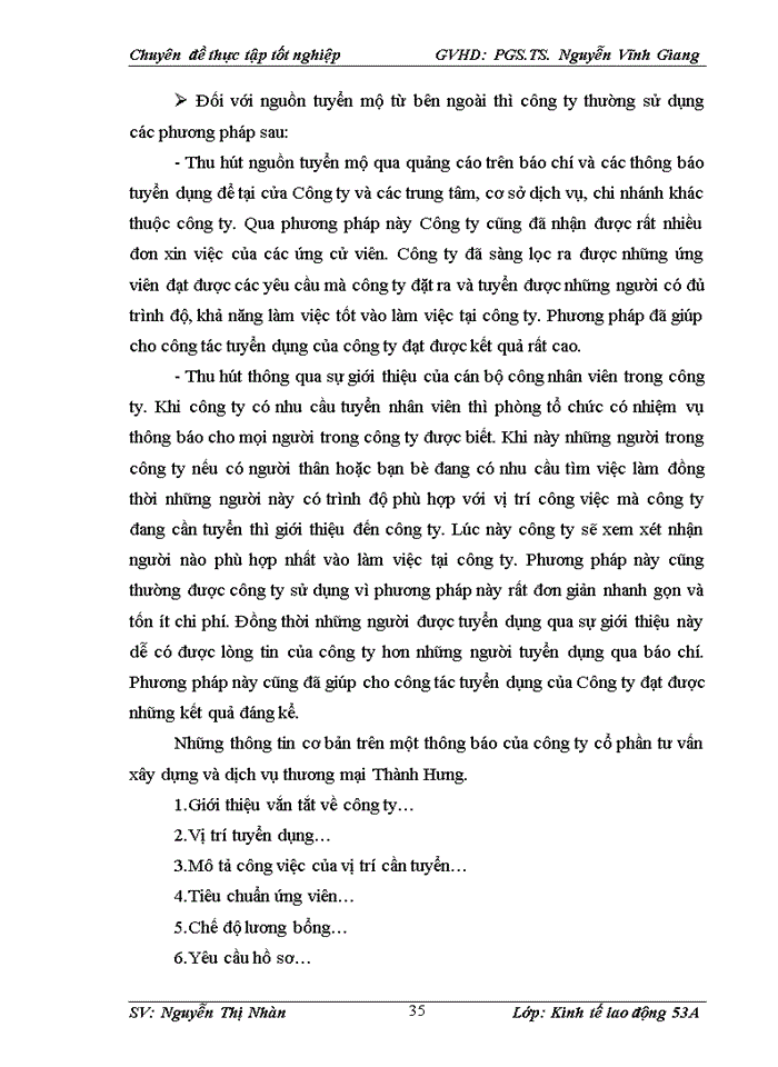 image for page Quản trị nhân lực tại công ty cổ phần tư vấn xây dựng và dịch vụ thương mại Thành Hưng