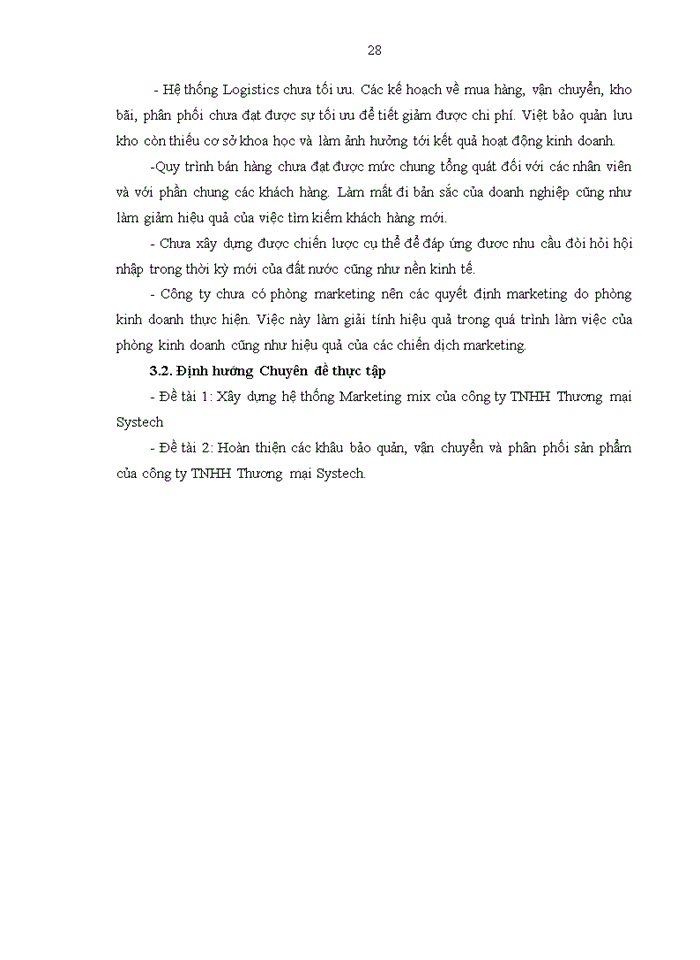 image for page Báo cáo ĐẶC ĐIỂM KINH TẾ - KỸ THUẬT MÔI TRƯỜNG KINH DOANH TÌNH HÌNH HOẠT ĐỘNG KINH DOANH CỦA CÔNG TY Trách nhiệm hữu hạn Thương mại SYSTECH