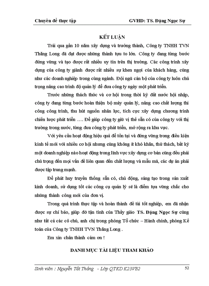 image for page Đổi mới quản trị dự án xây dựng tại Công ty Trách nhiệm hữu hạn TVN Thăng Long