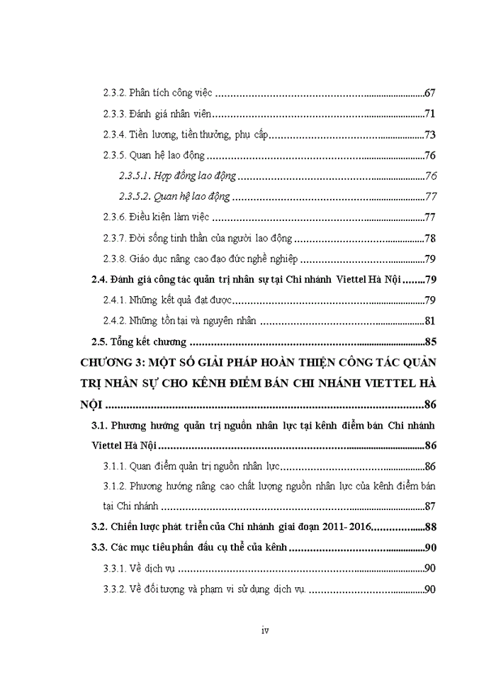 image for page Phân tích và đề xuất một số biện pháp về hoàn thiện công tác quản trị nhân sự tại kênh điểm bán chi nhánh viettel Hà Nội