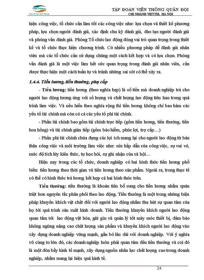 image for page Phân tích và đề xuất một số biện pháp về hoàn thiện công tác quản trị nhân sự tại kênh điểm bán chi nhánh viettel Hà Nội