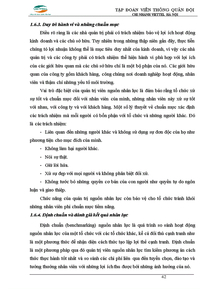 image for page Phân tích và đề xuất một số biện pháp về hoàn thiện công tác quản trị nhân sự tại kênh điểm bán chi nhánh viettel Hà Nội