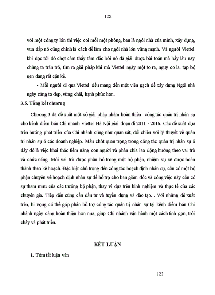 image for page Phân tích và đề xuất một số biện pháp về hoàn thiện công tác quản trị nhân sự tại kênh điểm bán chi nhánh viettel Hà Nội