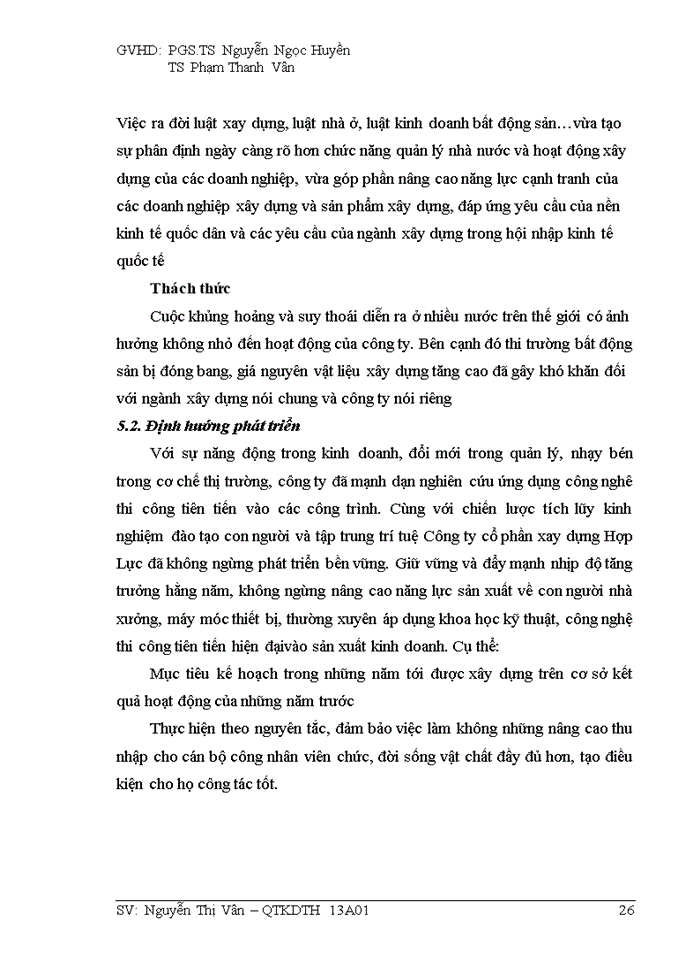 image for page Báo cáo Công ty cổ phần xây dựng Hợp Lực