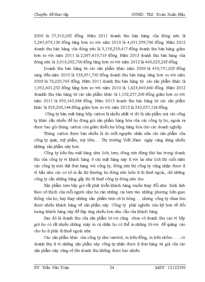 image for page Quản trị bán hàng của Công ty Trách nhiệm hữu hạn in và quảng cáo Trường Hồng