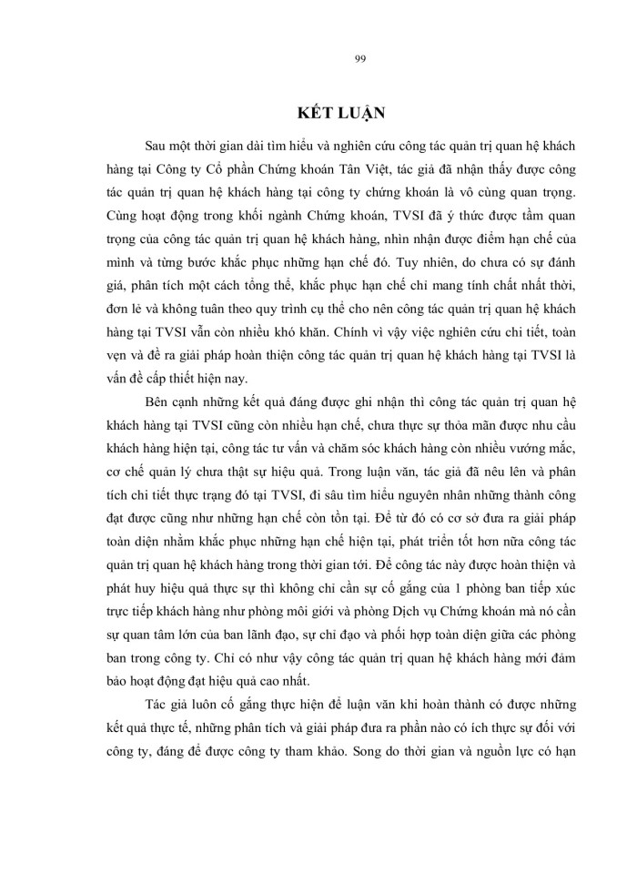 image for page Ths HOÀN THIỆN CÔNG TÁC QUẢN TRỊ QUAN HỆ KHÁCH HÀNG CRM CỦA CÔNG TY CỔ PHẦN CHỨNG KHOÁN TÂN VIỆT