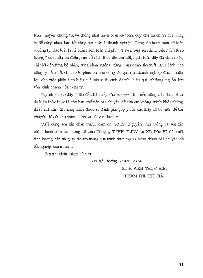image for page Hoàn thiện kế toán tiền lương và các khoản trích theo lương tại Công ty Trách nhiệm hữu hạn Thương mại Dịch vụ và XD Đức Hà