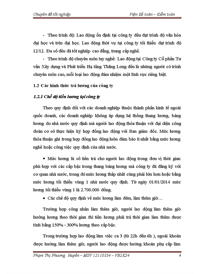 image for page Kế toán tiền lương và các khoản trích theo lương tại Công ty Cổ phần Tư vấn Xây dựng và Phát triển Hạ tầng Thăng Long