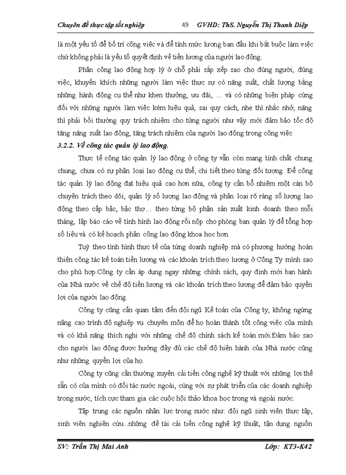 image for page HOÀN THIỆN KẾ TOÁN TIỀN LƯƠNG VÀ CÁC KHOẢN TRÍCH THEO LƯƠNG TẠI CÔNG TY
