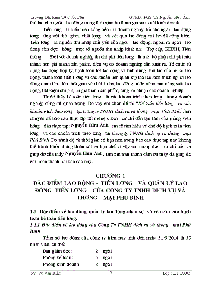 image for page HOÀN THIỆN KẾ TOÁN TIỀN LƯƠNG VÀ CÁC KHOẢN TRÍCH THEO LƯƠNG TẠI CÔNG TY Trách nhiệm hữu hạn DỊCH VỤ VÀ THƯƠNG MẠI PHÚ BÌNH