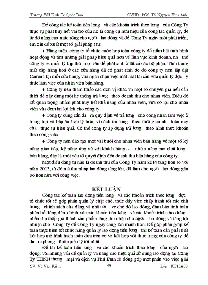 image for page HOÀN THIỆN KẾ TOÁN TIỀN LƯƠNG VÀ CÁC KHOẢN TRÍCH THEO LƯƠNG TẠI CÔNG TY Trách nhiệm hữu hạn DỊCH VỤ VÀ THƯƠNG MẠI PHÚ BÌNH