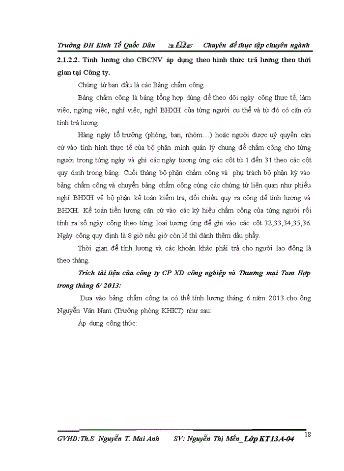 image for page Hoàn thiện kế toán tiền lương và các khoản trích theo lương tại Công ty cổ phần Xây dựng Công nghiệp và Thương mại Tam Hợp