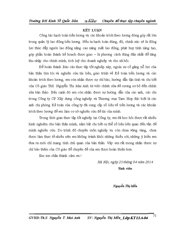 image for page Hoàn thiện kế toán tiền lương và các khoản trích theo lương tại Công ty cổ phần Xây dựng Công nghiệp và Thương mại Tam Hợp