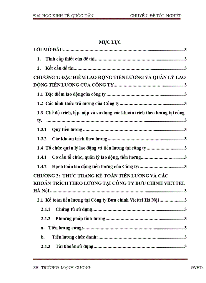 image for page Hoàn thiện kế toán tiền lương và các khoản trích theo lương tại Công ty Bưu chính Viettel Hà Nội