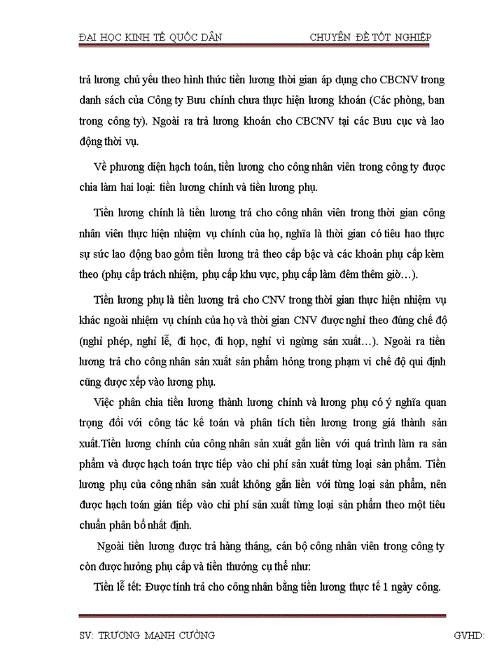 image for page Hoàn thiện kế toán tiền lương và các khoản trích theo lương tại Công ty Bưu chính Viettel Hà Nội