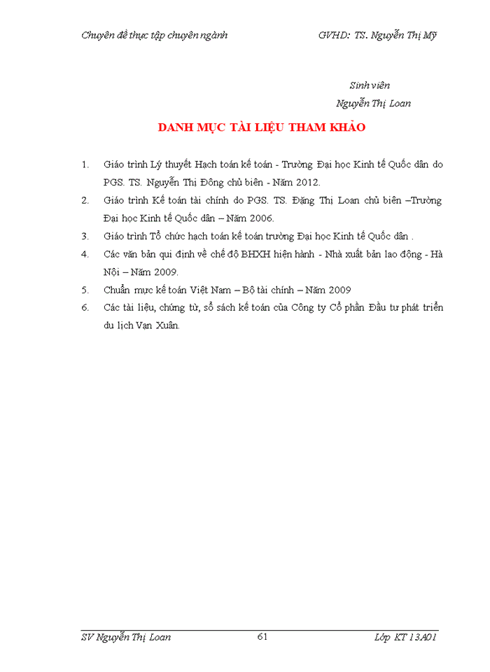 image for page Hoàn thiện kế toán tiền lương và các khoản trích theo lương tại Công ty Cổ phần đầu tư phát triển du lịch Vạn Xuân