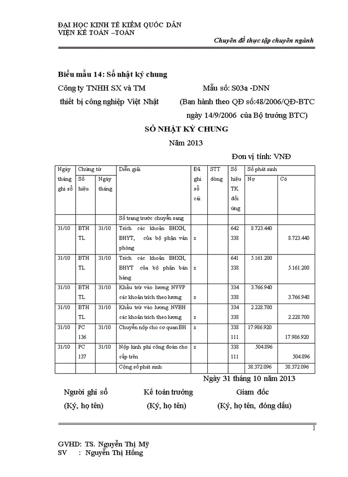 image for page Hoàn thiện kế toán tiền lương và các khoản trích theo lương tại Công ty Trách nhiệm hữu hạn sản xuất và thương mại thiết bị công nghiệp Việt Nhật