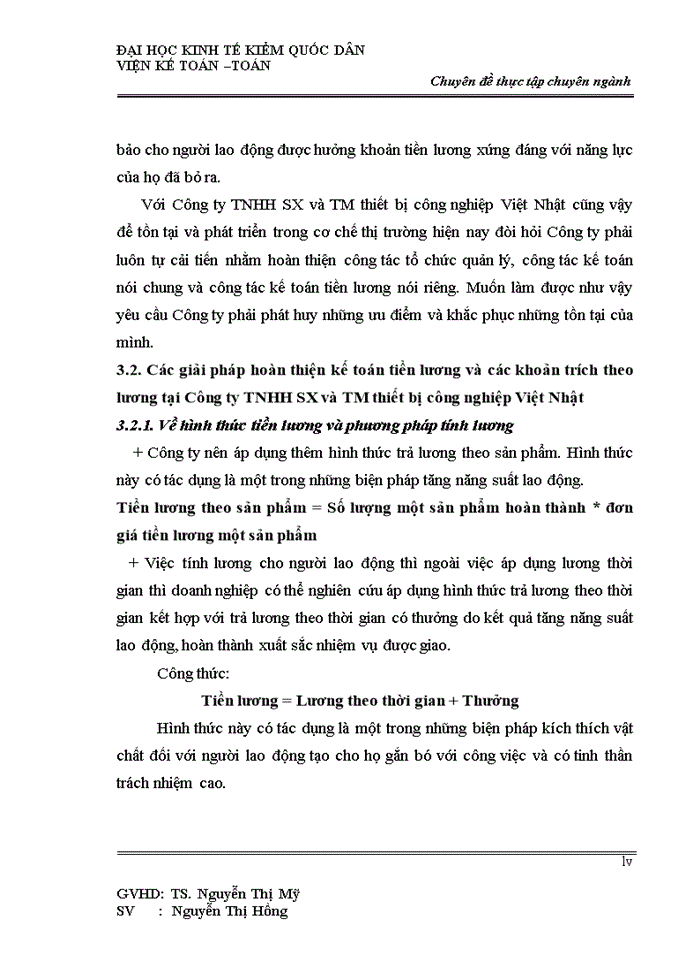 image for page Hoàn thiện kế toán tiền lương và các khoản trích theo lương tại Công ty Trách nhiệm hữu hạn sản xuất và thương mại thiết bị công nghiệp Việt Nhật