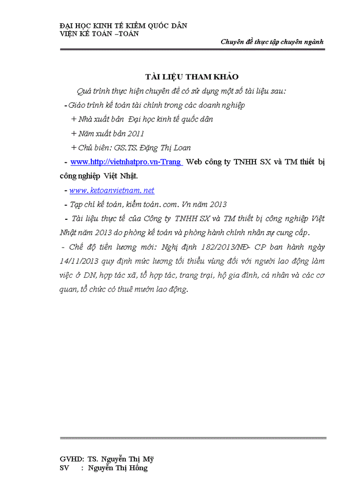 image for page Hoàn thiện kế toán tiền lương và các khoản trích theo lương tại Công ty Trách nhiệm hữu hạn sản xuất và thương mại thiết bị công nghiệp Việt Nhật