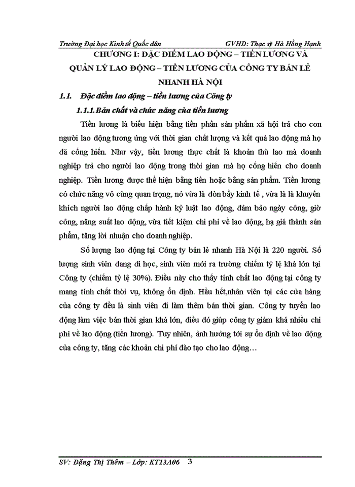 image for page Hoàn thiện kế toán tiền lương và các khoản trích theo lương tại Công ty bán lẻ nhanh Hà Nội