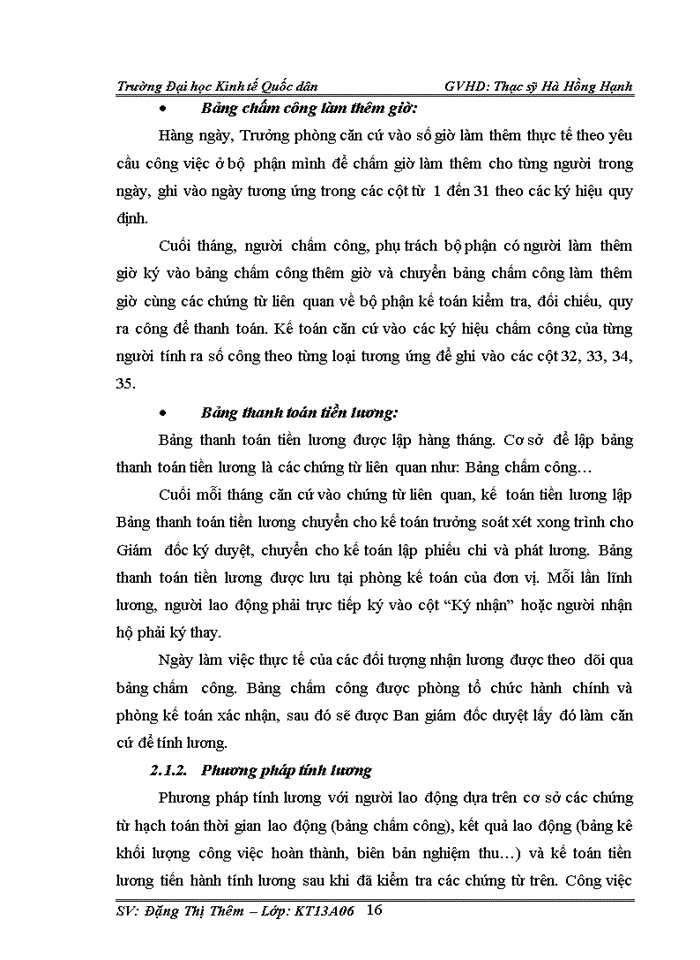 image for page Hoàn thiện kế toán tiền lương và các khoản trích theo lương tại Công ty bán lẻ nhanh Hà Nội