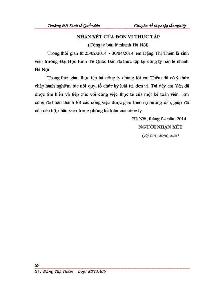 image for page Hoàn thiện kế toán tiền lương và các khoản trích theo lương tại Công ty bán lẻ nhanh Hà Nội