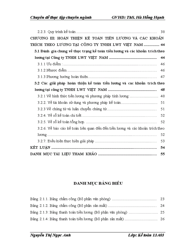 image for page HOÀN THIỆN KẾ TOÁN TIỀN LƯƠNG VÀ CÁC KHOẢN TRÍCH THEO LƯƠNG TẠI CÔNG TY Trách nhiệm hữu hạn LWT VIỆT NAM