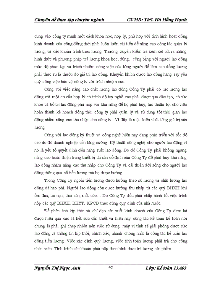 image for page HOÀN THIỆN KẾ TOÁN TIỀN LƯƠNG VÀ CÁC KHOẢN TRÍCH THEO LƯƠNG TẠI CÔNG TY Trách nhiệm hữu hạn LWT VIỆT NAM