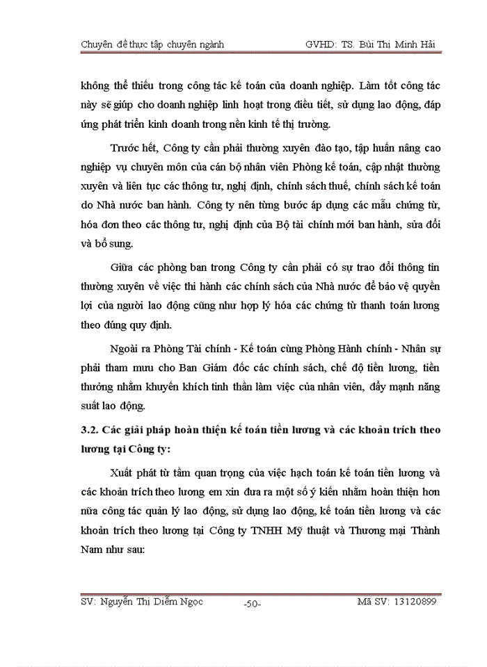 image for page Hoàn thiện kế toán tiền lương và các khoản trích theo lương tại Công ty Trách nhiệm hữu hạn Mỹ thuật và Thương mại Thành Nam