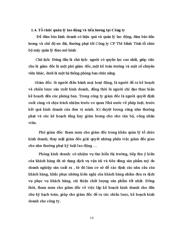 image for page Kế toán tiền lương và các khoản trích theo lương tại công ty cổ phần thương mại Minh Tỉnh
