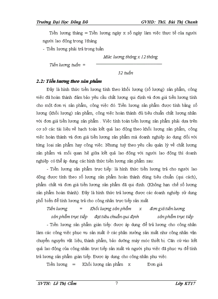 image for page Kế toán tiền lương và các khoản trích theo lương tại Công ty Cổ phần Sông Hoàng