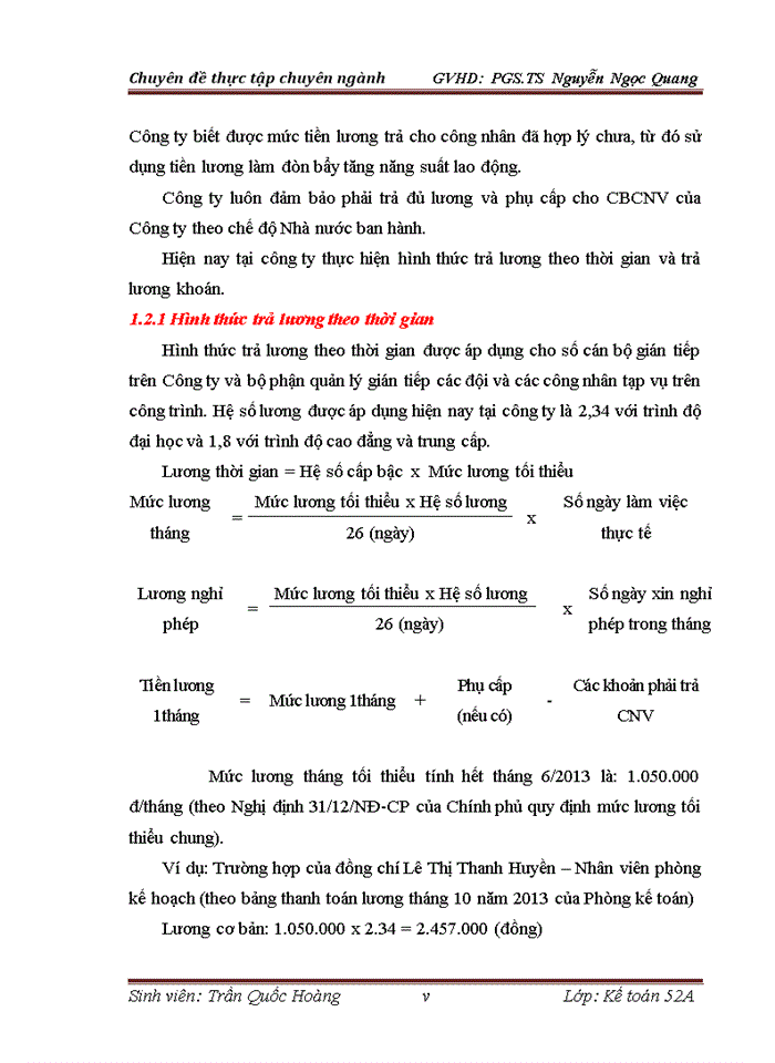 image for page Hoàn thiện kế toán tiền lương và các khoản trích theo lương tại Công ty Cổ phần tư vấn đầu tư và xây dựng HUD CIC