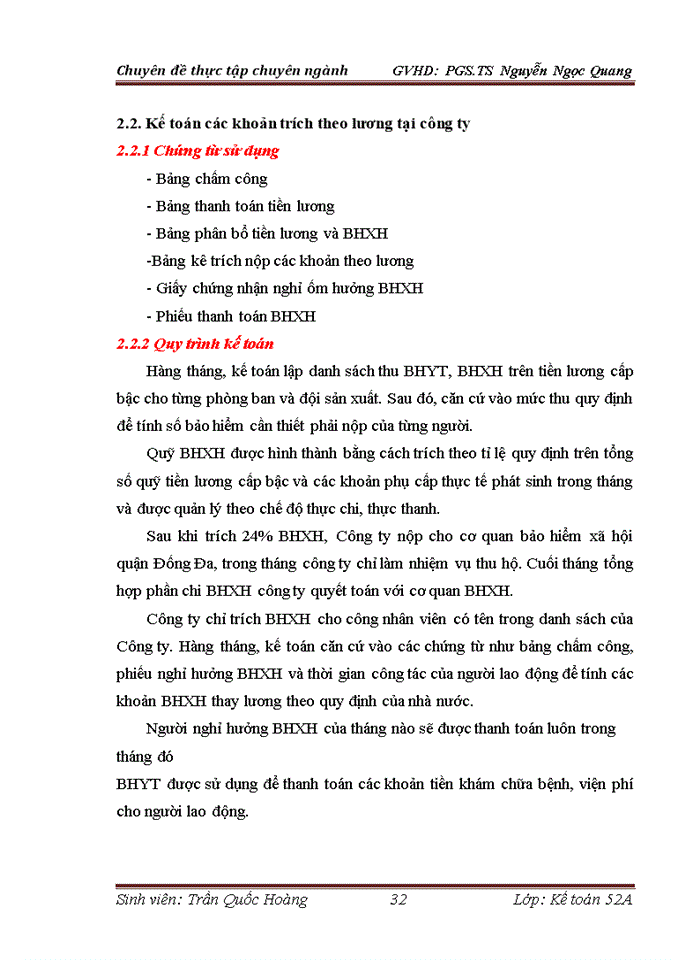 image for page Hoàn thiện kế toán tiền lương và các khoản trích theo lương tại Công ty Cổ phần tư vấn đầu tư và xây dựng HUD CIC