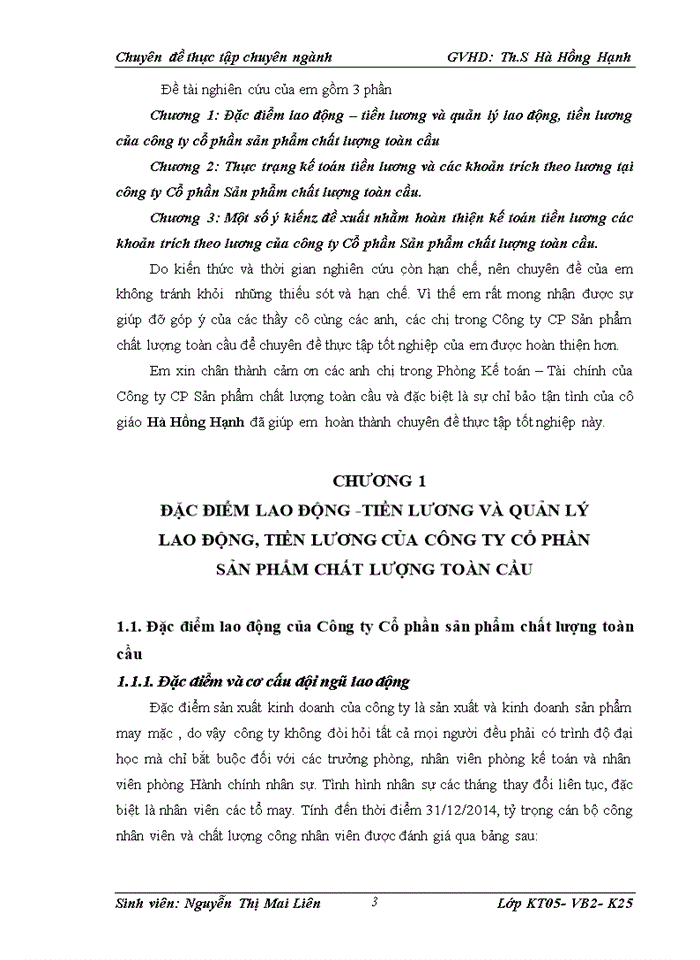 image for page Hoàn thiện kế toán tiền lương và các khoản trích theo lương tại Công ty