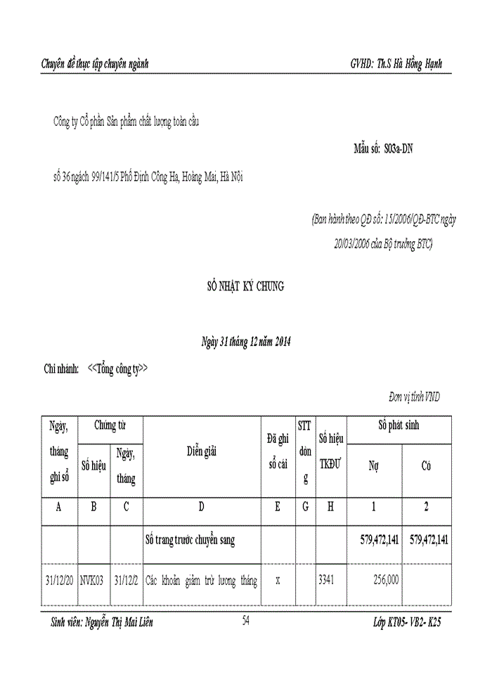 image for page Hoàn thiện kế toán tiền lương và các khoản trích theo lương tại Công ty